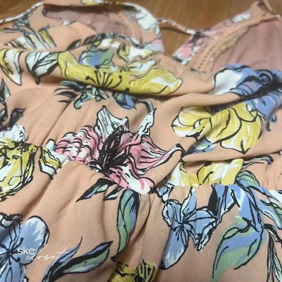 Sienna Sky Floral Jumpsuit in Pastel Hues - Picture 11 of 13